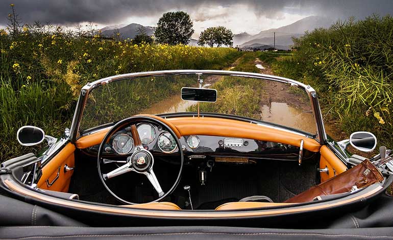 Mille Miglia - historisches Oldtimer rennen in Italien