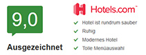 Bewertungen auf Hotels.Com