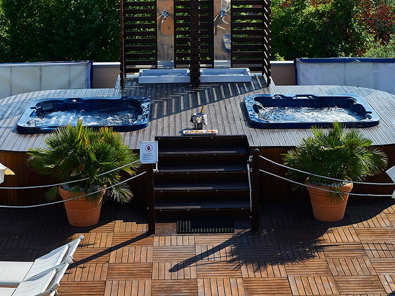 Panorama Whirlpool am Gardasee