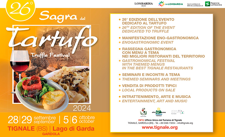 Trüffelfest in Tignale - Golf Hotel am Gardasee