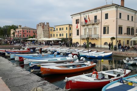 Hafenort Bardolino am Gardasee